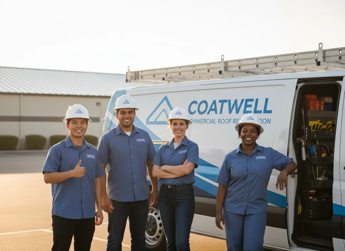 Commercial roof coating company in Glenwood, WA